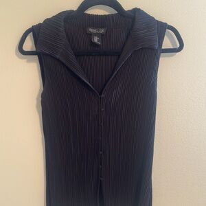 Rachel Zoe Black Sleeveless Top